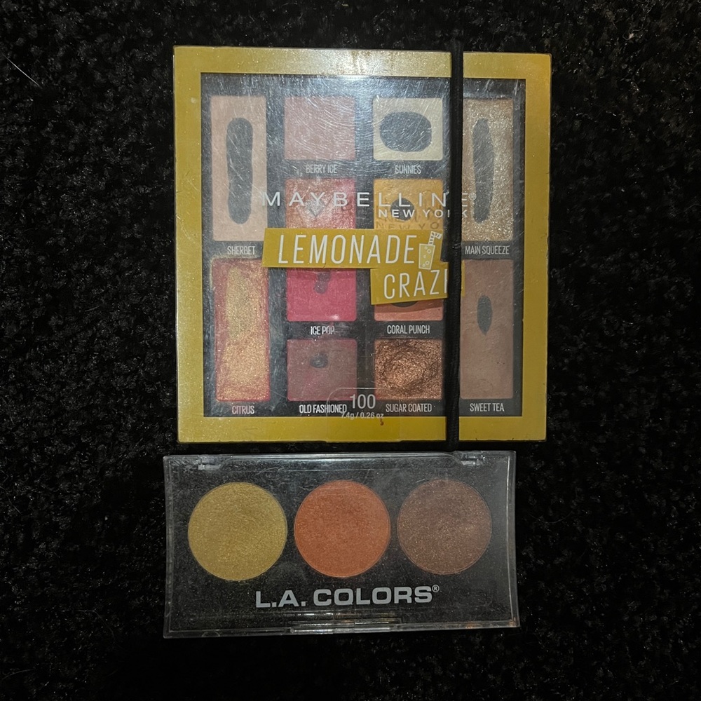 2 Eyeshadow Palettes- Summer/Fall Colors